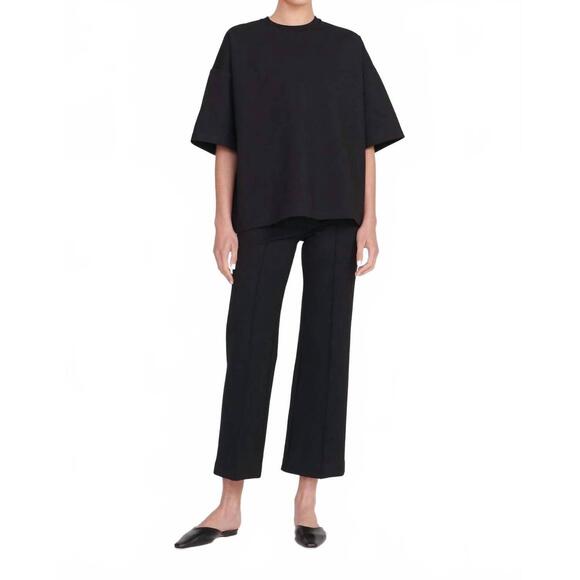 NEW STAUD ankle knack pant in black